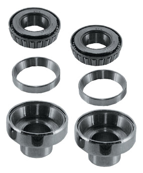 Headcups W / Bearings & Races Chrome Plated FL FX Fxwg 4 Spd 49 / L Softail 84 / 88 Most Custom Frames Replaces 39901