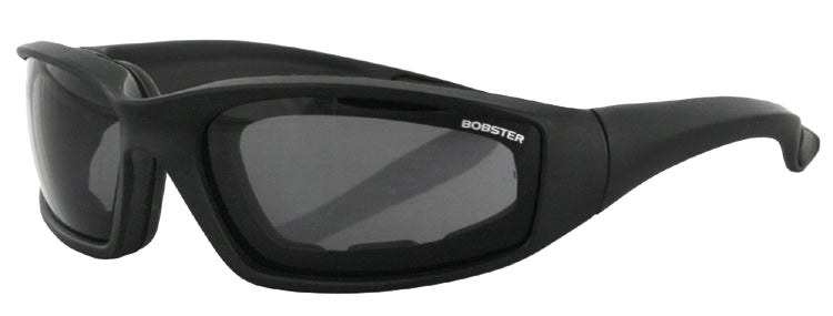 Foamerz 2 Sunglasses Black Frame Smoke Anti-Fog Lenses Bobster Eyewear Es214