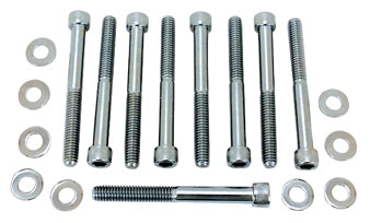 Allen Head Engine Case Hardware Twin Cam Engines 1999 / 2016 Chrome Plated Colony 9956-18