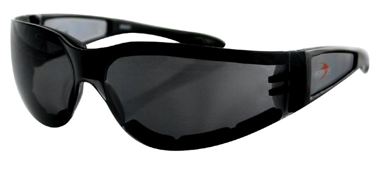 Shield Ii Sunglass Black Frame Smoked Grey Lens Bobster Eyewear Esh201