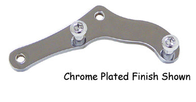 Caliper Bracket Front All Models 84 / 99 Chrome
