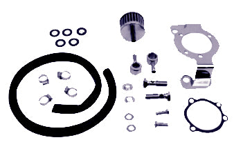 Air Filter Support Crankcase Breather Sportster 1991 / Later* For Flat Back Custom A.Filter