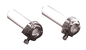 Throttle Control Sleeve & Chrome Plated Clamps Big Twin & Sportster 81 / 95 With Dual Cable Single / Dual Cable Use
