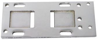 Transmission Part Mount Plate Chrome Big Twin 4 Spd To 5 Spd Solid Mt Frm Inc Wide Tire Softail Frm Mfg 218-1
