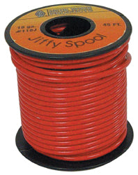 Electrical Wire Red 16 Gauge Stranded Copper W / Pvc Jacket 100'Roll Mfg.Gp116A-10