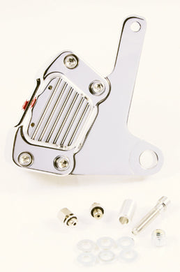 Brake Caliper Kit GMA Front Fits 1973-E1984 FLH Chrome Finish Gmaflh10C