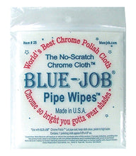 Load image into Gallery viewer, Blue-Job Polishing Cloth Wipes U / W Blue-Job Polish 36 Wipes Per Box MFG#25