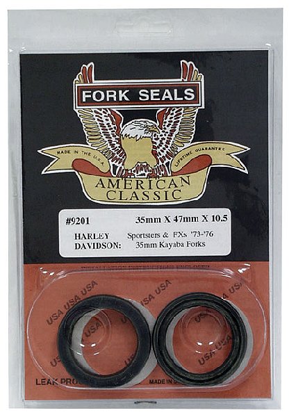 American Classic Fork Seal Kit Fxr Sportster 87 / L Dyna 91 / 05 39Mm Rpl HD 45378-87 Leakproof.9249