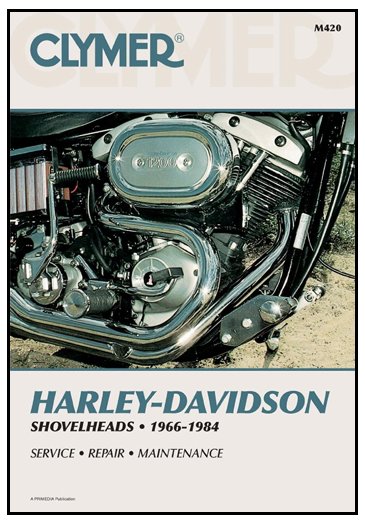 Repair Manual Clymer M420 Shovelhead 1966 / 1984 Detailed Service & Repair