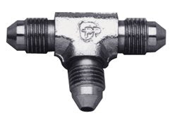 Brake Part Tee Male Chrome #3 Male Tee Chrome Plated Russell R4298C