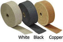 Load image into Gallery viewer, Insulating Exhaust Wrap Copper Any Exhaust Header 2&quot;Wide 50&#39;Long Roll MFG#11032