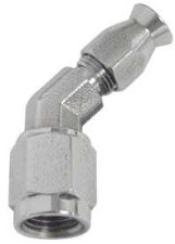Brake Hose Fitting 45Deg End Uw / Goodridge -2 Bss Brake Hose Stainless Steel P6045-02-03C