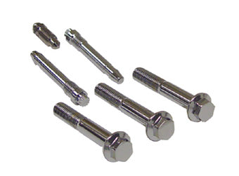 Brake Caliper Hardware Kit Chrome Plated Big Twin 00 / Later (Except Sprg Fr)Sportster 00 / 03 Replaces HD 44473-02A Fr Or Rr