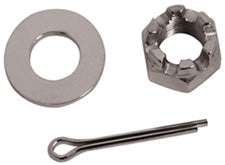 Axle Nut Washer & Cotter Pin Big Twin Sportster 89 / Later Uw Rear Axle 5 / 8-18 Thd & Cotter Pin Hole 3553-3