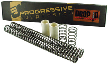 Drop In Front Lowering Kit Softail 84 / 17 & Touring 80 / 13 Progressive # 10-2003