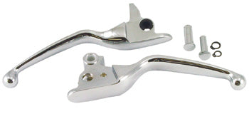 H.Levers Clu / Brake Chrome FLH 08-13 Softial 15-Later* Rpls. HD 38843-08 Chrome