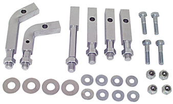Footboard Mounting Kit Chrome Plated Big Twin 4 Spd 1941 / 1969 Tin Or Alum Primary Mech Or Hyd Rear Brakes