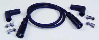Universal Spark Plug Wires 7Mm Tc Models W / 90 Deg Plug Boots & Straight Coil Boot Spiral Core