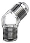 Oil Line Fitting Spec Adapter #6 An To1 / 4