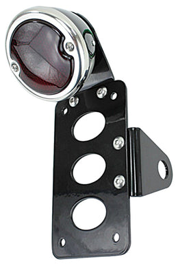 Taillight / License Pl Brkt Kit Custom Use Black 33 Ford Light Mount Horizontal Or Vertical