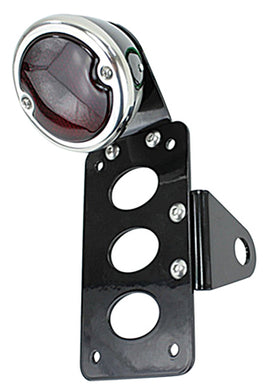 Taillight / License Pl Brkt Kit Cust Use Black 33 Ford Led Light Mount Horizontal Or Vertical