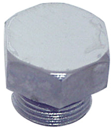 Engine Part Drain Plug Hex Chrome Plated 5 / 8-18 Thd See Oem # For Use HD.706A &.720 Colony 8114-1