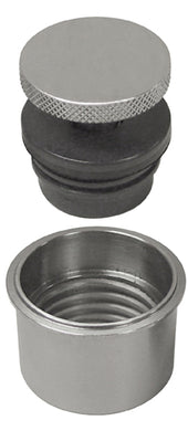 Flush Mnt Gas Cap Kit W / Weld In Bung For 1-13 / 16