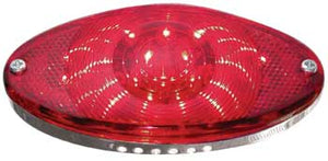 Superthin Led Cateye Taillight Flat Back For Universal Mount Lens Does Not Meet Dot Rqrmnts