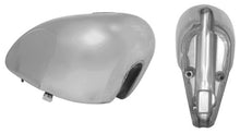 Load image into Gallery viewer, Gas Tank 2.75 Gal Sl Legacy Fits Custom W 3 Pc Weld On Bkt Use Stock Cap