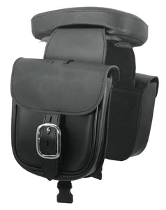 Bag / Pillion Pad W / Zip Off Saddlebags Suction Cup Insallation