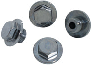 Rocker Shaft End Plugs Hex Sh Ihd Sportster Late 1971 / Later Chrome Plated Replaces HD 17448-71A......8614-4