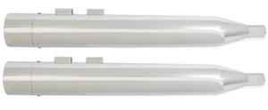 4"Mufflers With Chrome Tips Dresser Models 1995 / 2016 Barrel Tips