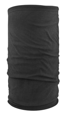 Motley Tube Fleece Lined Black Lined With Microfleece Zanheadgear Tf114