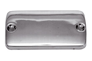 Master Cylinder / Reservoir Cvr Chrome Plated Big Twin Sportster L85 / 95 Fr Flst L87 / 99 Dyna 91 / Later Sportster L87 / 03 Rear