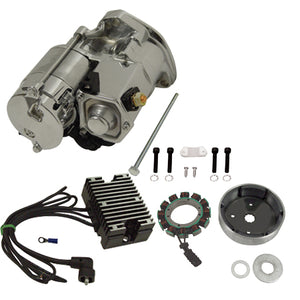 32 Amp Builders Kit Big Twin Evo 89 / Later (Except EFI) Complete Sys W / 1.4 Kw Starter