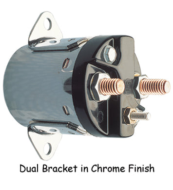 Starter Solenoid Dual Bracket Big Twin 5 Spd 80 / 88(Except Softail) Chrome Plated Replaces HD 31526-81B #10A-Ha990C