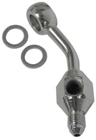 Rear Master Cylinder Brake Sw Fitting 10Mm Banjo 35Deg Short To #3 Uw / 1 / 8