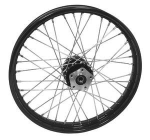 V-Factor 40 Spoke Wheel 21 X 2.15 Fxd / XL 00 / Later 3 / 4" Bearings Dd Black Hub & Black Rim