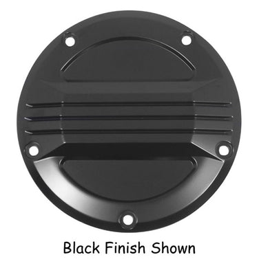 V-FACTOR CHROME THREE LINE DERBY COVERS FOR HARLEY DAVIDSON 1999/LATER