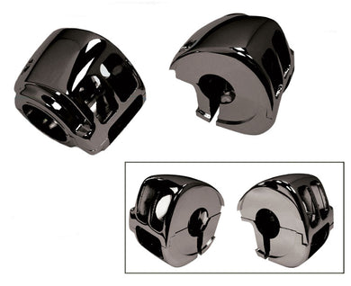 Handlebar Switch Housing Black Fits Softail & Dyna 12 / Later Sportster 14 / Later W / Out Switches HD# 71826-11