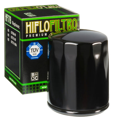 Oil Filter Hiflofiltro Black M8 17 / Later Tc 99 / 17 Evo 99 / L*(Except 08 / 13 Xr) Replaces HD 63731-99