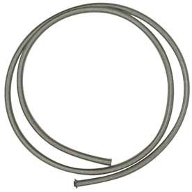 Braided Stainless Steel Oil Line 25Ft -6 Teflon Lined Designed For Use W / Reusable Hose Ends.600-06-25