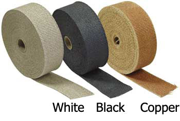 Insulating Exhaust Wrap Tan Any Exhaust Header 2