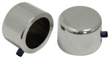 Load image into Gallery viewer, Riser Bolt Covers Die-Cast Chrome Plated Fits 3 / 4&quot;Hex Head Riser Bolts Inc Set Screws &amp; Allen Wrench