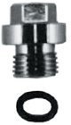 Engine Part Oil Screen Plug Chrome Plated Big Twin 1970 / 80 7 / 16