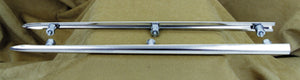 Fr Fender Trim Side Spear Set FL 1959 / Later Stainless Steel Replaces HD 59211-74