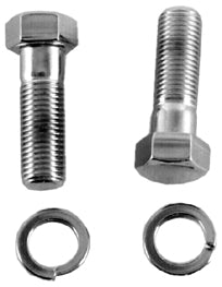 Triple Clamp Pinch Bolt Set Big Twin 36 / L*(Except FLT & Deuce) 45Ci 40 / L Chrome Plated Allen Head 9782-4