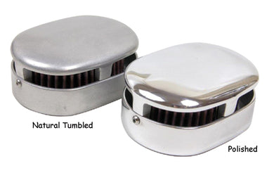 Mini-Ed Air Cleaner S&S E&G Carburetors Tumbled Finished Cast Alum