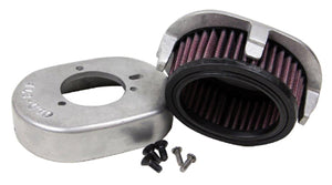 Mini-Ed Air Cleaner S&S E&G Carburetors Tumbled Finished Cast Alum