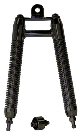 Billet Oil Cooler Black Fits Most Models Twin Vertical Coolers